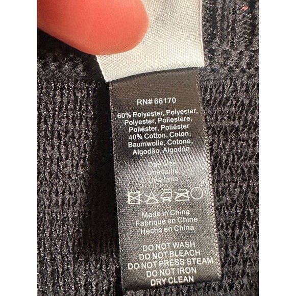 Anthropologie AKEMI + KIN Black Open Front Kimono Cardigan Sweater - Picture 4 of 4